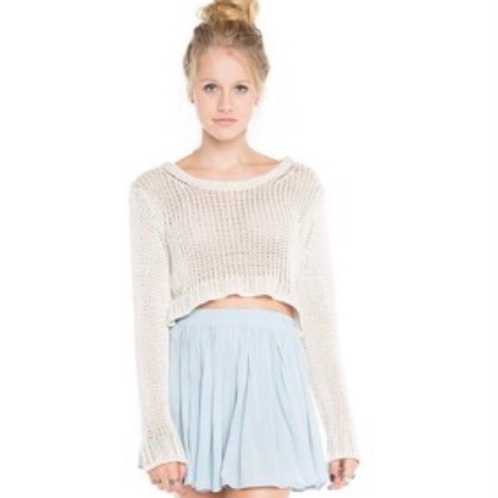 Brandy Melville Light Blue Skirt